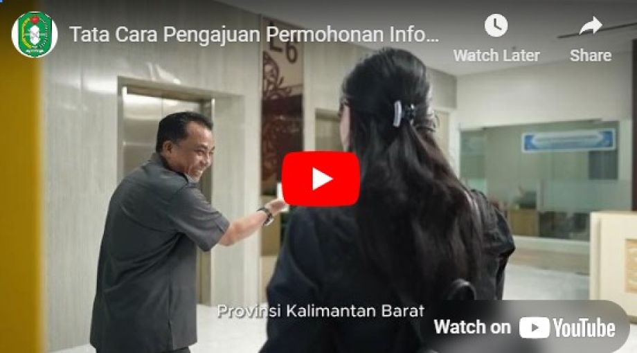 Tata Cara Pengajuan Permohonan Informasi dan Keberatan di PPID Diskominfo Kalimantan Barat